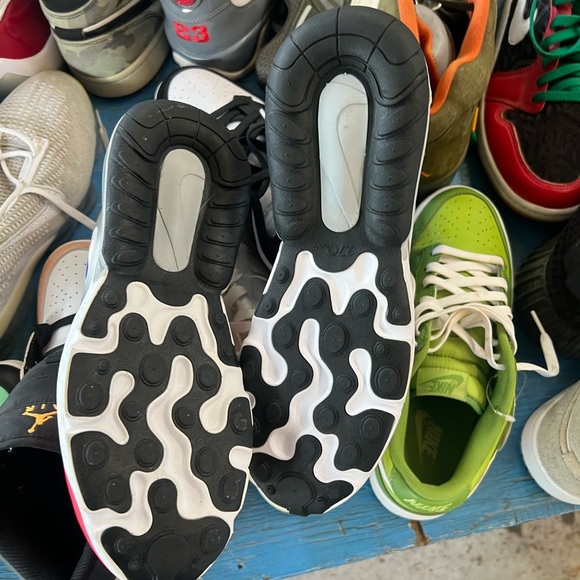 Nike Air Max 270 React in Red, Blue, and White - Picture 3 of 7